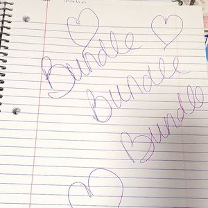 BUNDLE FOR THE BEST DEAL, THE MORE U BUY, THE MORE U CAN SAVE!